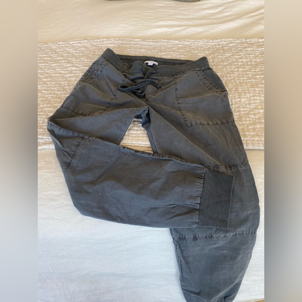 James Perse trousers joggers slate gray